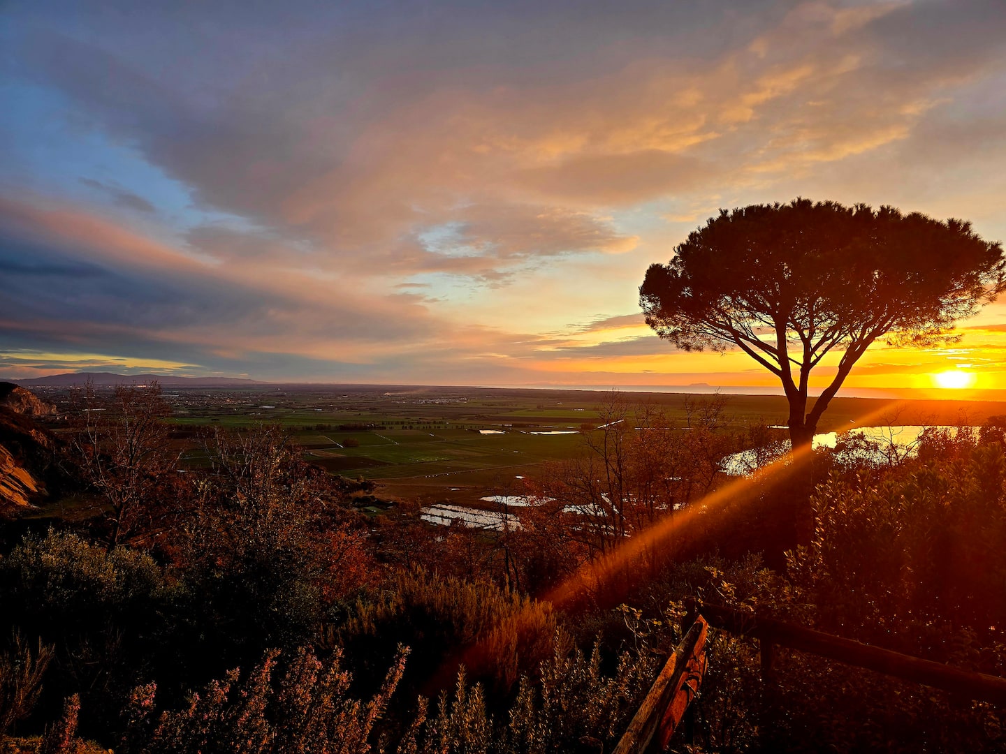 Sonnenuntergang von Casa Gina